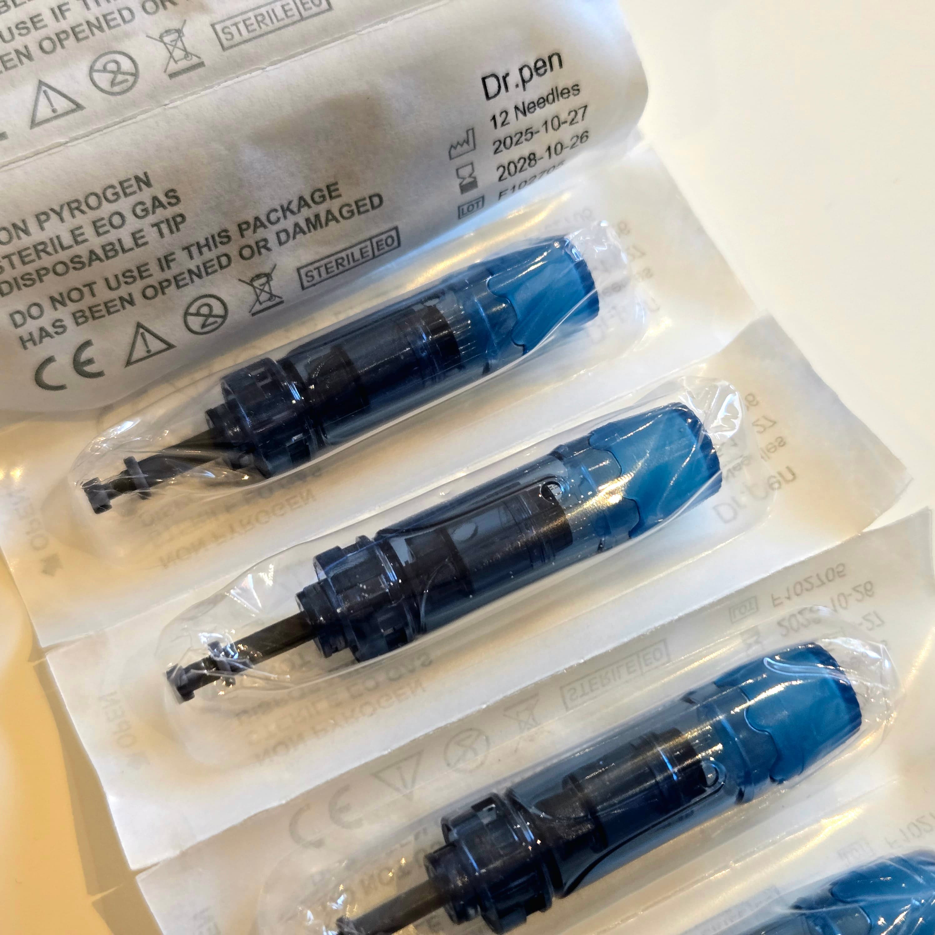 Dr. Pen 12-Pin Replacement Needle Cartridges x10 — image 1