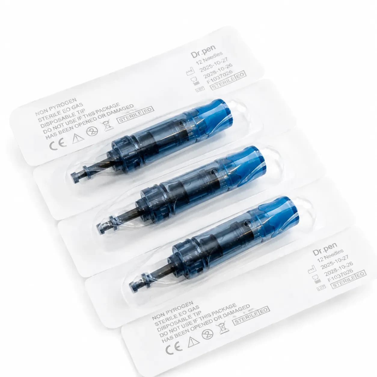 Dr. Pen 12-Pin Replacement Needle Cartridges x10 — image 1